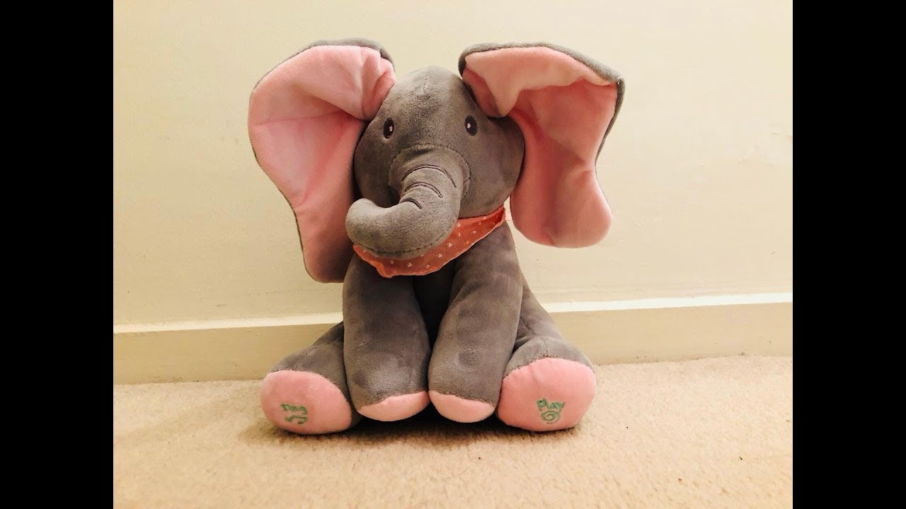 peek a boo elephant video