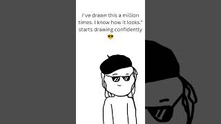 POV: You Try to Draw Without a Reference 😭🎨