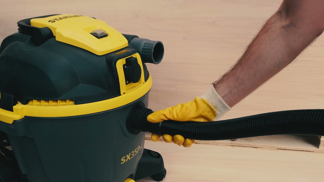 STANLEY - SXVC35PTDE - ASPIRATORE SOLIDI E LIQUIDI - YouTube