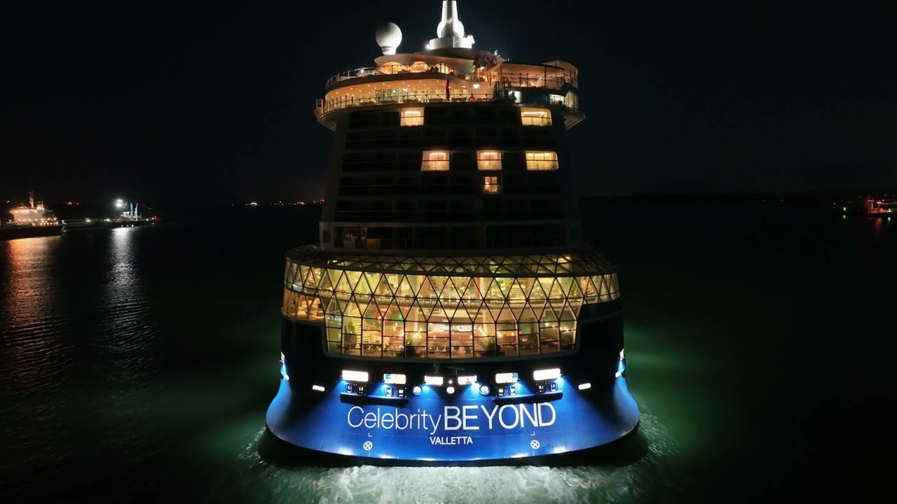 celebrity beyond southampton arrival 25.04.2022 (4k)