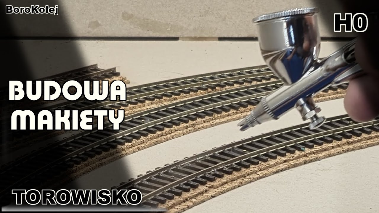 Torowisko na makiecie kolejowej - BUDOWA MAKIETY KOLEJOWEJ