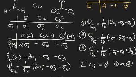 Generating SALCs Using Projection Operators Part B: Sigma- and Pi-SALCs Under C3v Symmetry