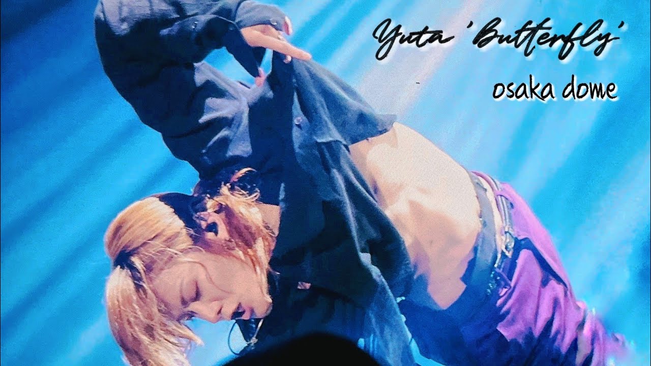 YUTA full solo stage 'Butterfly' Osaka dome, Japan (Japanese version