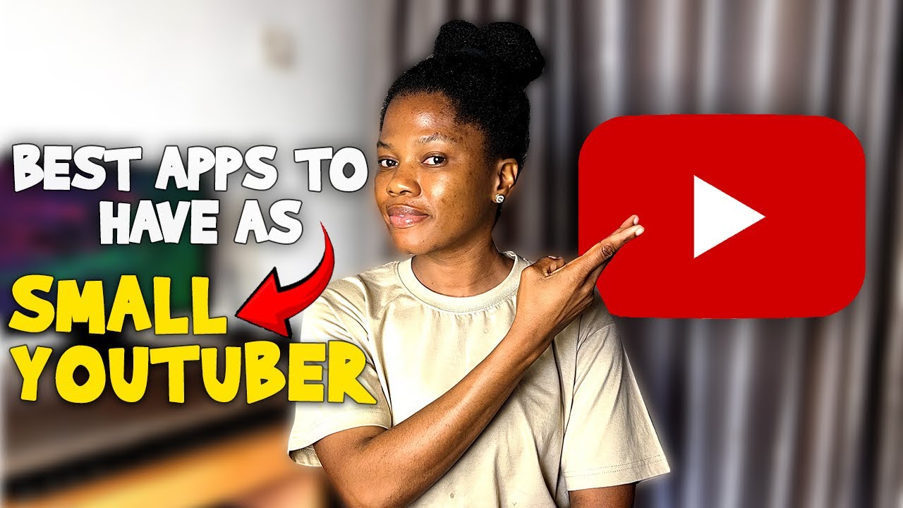 BEST 5 APPS TO HAVE AS A SMALL YOUTUBER | MUST HAVE! - YouTube