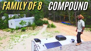 We Built a Family of 8 Compound From the Ground Up On Raw Undeveloped Land | How We Did It | E.p. 57