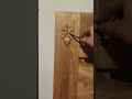 Wood carving is a traditional craft.