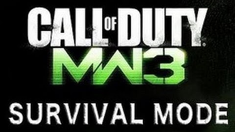 The Best Friends Play MW3 Survival On Resistance