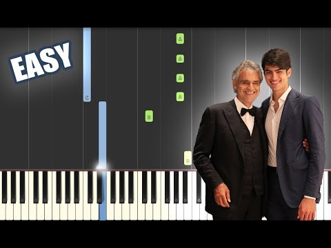 Fall On Me - Andrea Bocelli, Matteo Bocelli | EASY PIANO TUTORIAL By Betacustic