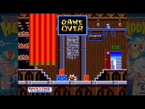 Dynamite Headdy - Game Over (Sega Genesis)
