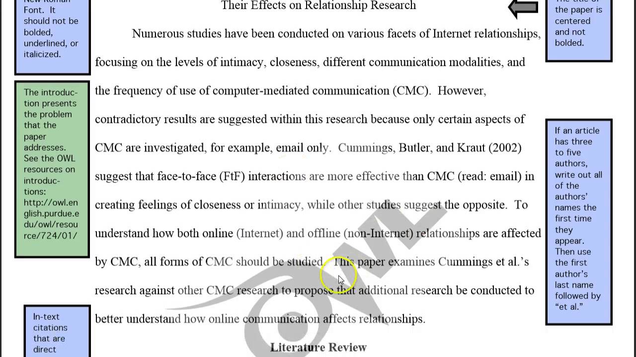 APA example paper