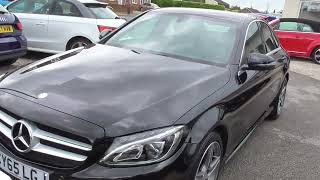 MERCEDES BENZ C200 2.0 AMG LINE 7G TRONIC EURO 6 FOR SALE AT HUT GREEN GARAGE