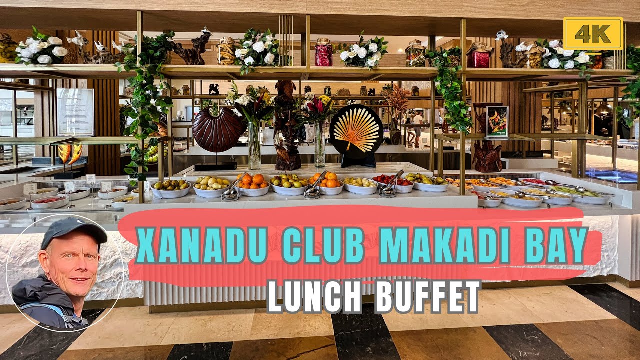Xanadu Club Makadi Bay - Обед - Полный шведский стол - Ресторан Lotus [4K]