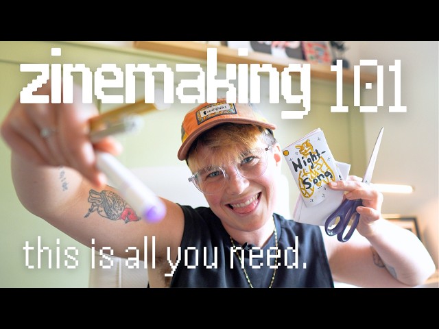 The Zine That Doesn't Cost Anything to Make - YouTube