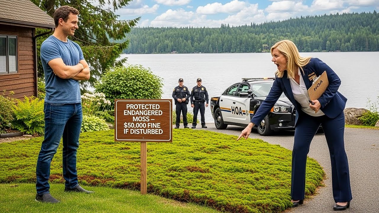 HOA Banned Non-Native Plants, So I Replaced My Lawn With Endangered Moss Fined $50,000 if Disturbed!