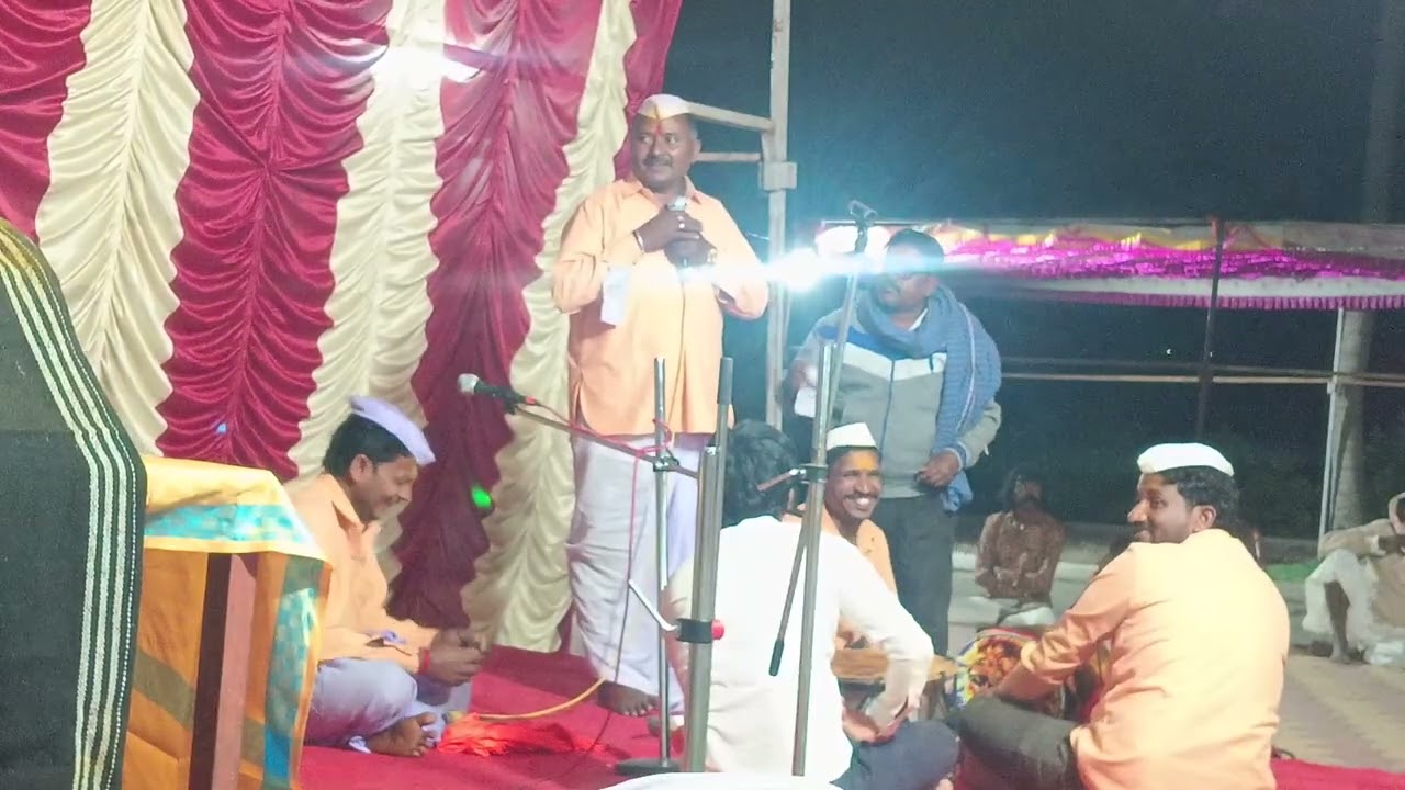 ಹಳ್ಳೂರ ಸತ್ಯಪ್ಪ ಸರ್ ಕಾರ್ಯಕ್ರಮ ವಡಾಪೂರ ಗ್ರಾಮದಲ್ಲಿ ರಾತ್ರಿ 