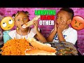 CHEETOS MAC AND CHEESE KING CRAB SEAFOOD BOIL MUKBANG LAYLA & JUJU BEING MEAN! | QUEEN BEAST