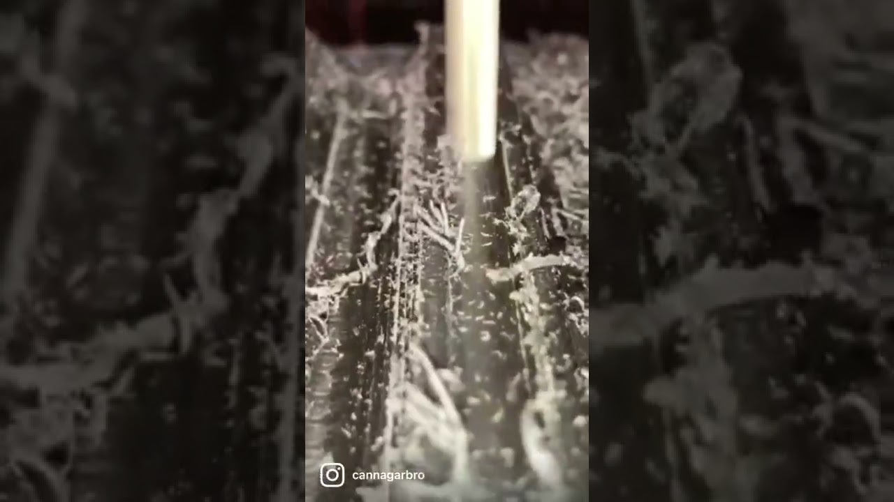 Cnc milling a cannagar mold 