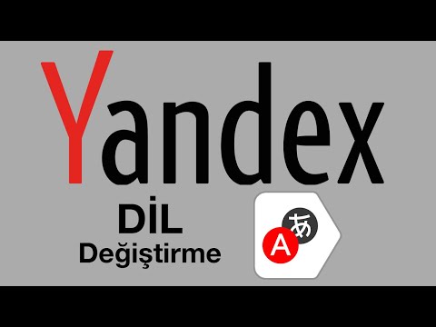 Video: Yandex Rusça Nasıl Yapılır