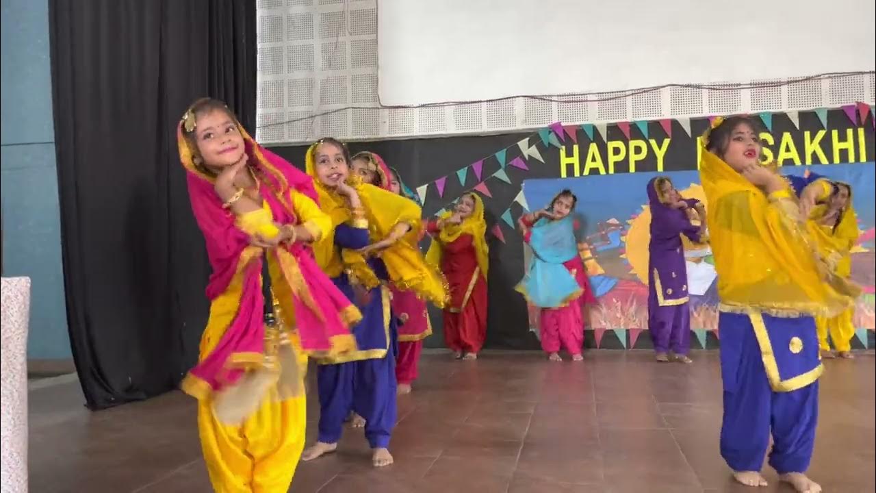 Vaisakhi Celebration by DAV Jalalabad Kids Grade III Surmedani
