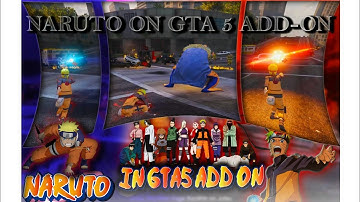 NARUTO IN GTA 5 || GTA 5 - Official Naruto Mod (Abilities & Powers) || Gta5 Naruto mod HINDI #gta5