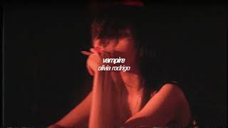 olivia rodrigo - vampire (slowed & reverb) [with lyrics]