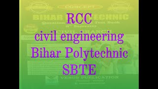 RCC Diploma civil engineering /Polytechnic