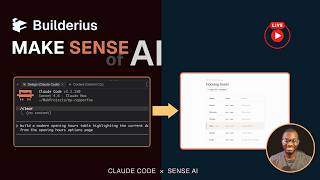 Claude Code Builds a Builderius Layout — Make Sense of AI | DD Live 51