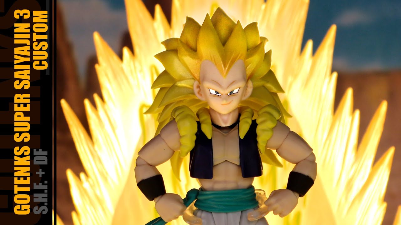 GOGETA SSJ SH Figuarts CUSTOM Dragon Ball Z Review BR / DiegoHDM 