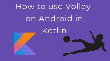 How to use Volley on Android in Kotlin