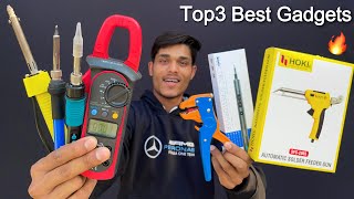 Top 3 Best Gadgets & Tools For Electronic Work | Best gadgets in 2023 | Hacker jp DIY Project making