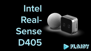 Reading from the Intel RealSense D405 camera using Flojoy