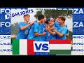 Highlights: Italia-Ungheria 3-0 - Under 19 (16 novembre 2022)