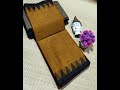 Premium Kanchi Cotton saree with running blouse | High Quality Zari and thread border #shorts