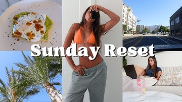 my productive sunday reset routine | Clean, Cook & Get My Life Together