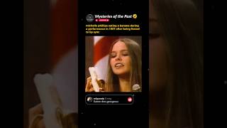 Michelle Phillips ate a banana on stage to protest lip-syncing (1967) #shorts