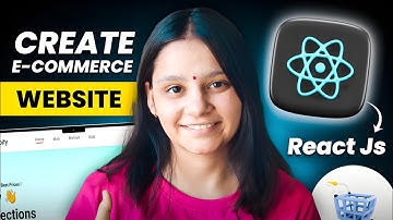 Build a Complete Ecommerce Website with React JS 🔥 | Step-by-Step Tutorial 2025