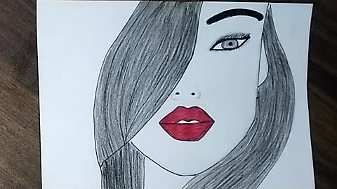 تحميل علم رسم وجه من الامام خطوة بخطوة تعليم كيفية الرسم بقلم الرصاص للمبتدئين Mp4 Mp3