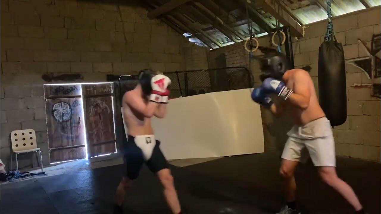 boxer VS bodybuilder Sparring Match YouTube