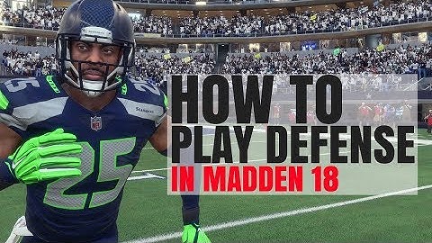 Madden Defense Tips 101 - How To Play Defense