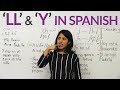 The letters LL and Y in Spanish