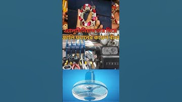 জালি ফ্যানের কয়েল বাঁধা ফর্মা // এ্যালুমিনিয়াম তার দিয়ে জালি ফ্যানের কয়েল বাঁধা শিখুন #amaridea