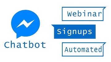 Messenger Bot Captures Webinar Signups and Sends Out Welcome Email