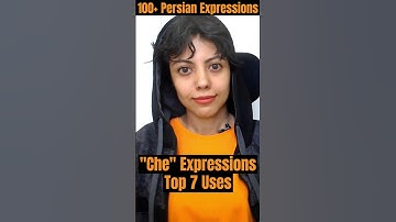 Learn Farsi | Basic Persian Phrases | Top 7 Uses Of Che | Persian Expressions, Part 9  #farsi