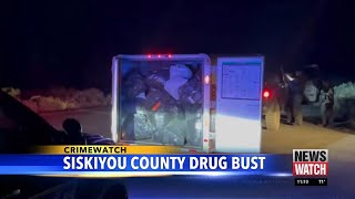 Two men arrested after transporting over 2,000 pounds of illegal marijuana