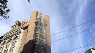 Building Waterfall on Market St. San Francisco