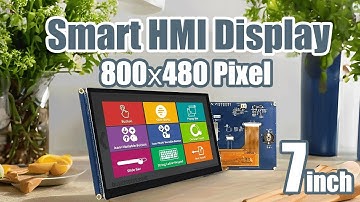 7 inch 800x480 HMI Intelligent Smart UART SPI Touch IPS TFT LCD Display