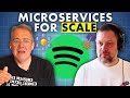 Ensuring scalability using microservices