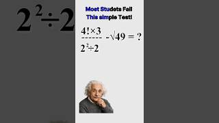 The Viral Math Problem #BrainTwist #Viral #PEMDAS #BOMAS #Mathematics #SolveIt #Shorts