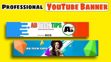 How to make youtube banner | Youtube banner kaise banaye #thumbnail