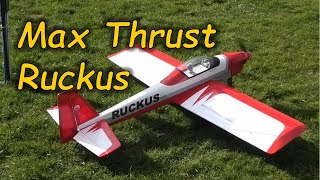 Max Thrust Ruckus PNP RC Aeroplane - Take off, Flight & Landing, Chester le Street Model Flying Club